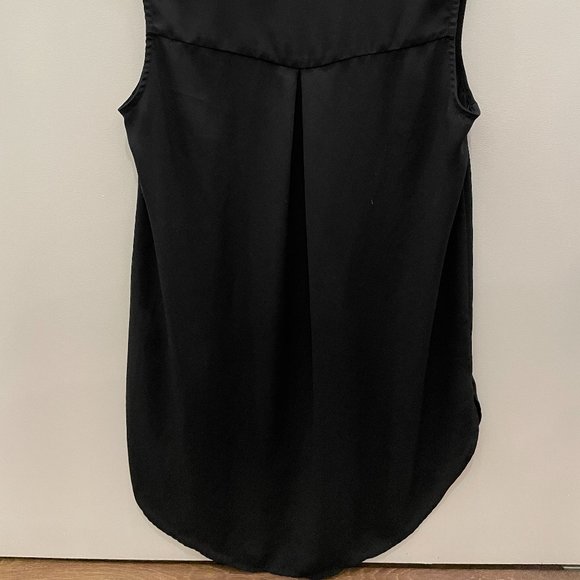 H&M sleeveless long black top size 4 - Picture 4 of 4